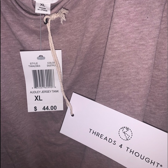 NWT! Threads For Thoughts tank. - Picture 2 of 2